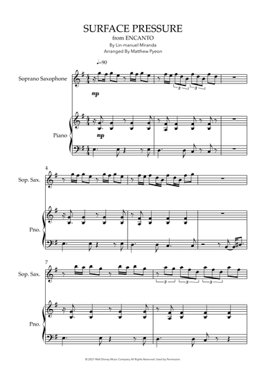 Surface Pressure (arr. Matthew pyeon)