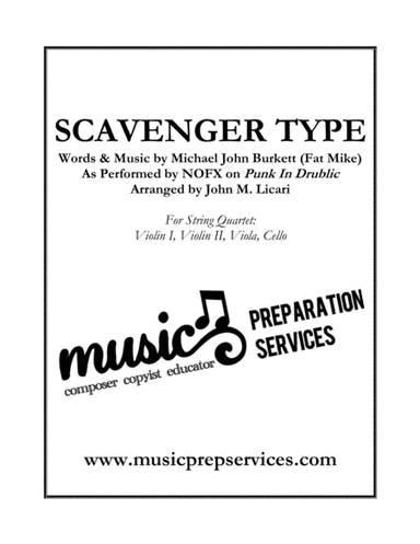 Scavenger Type (arr. John M. Licari)