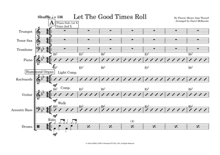 Let The Good Times Roll (arr. Daryl McKenzie)
