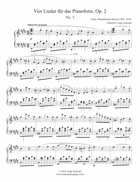 Allegretto grazioso (arr. Andy Schmidt)