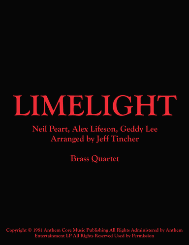 Limelight (arr. Jeff Tincher)