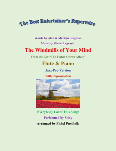 The Windmills Of Your Mind (arr. Fishel Pustilnik)