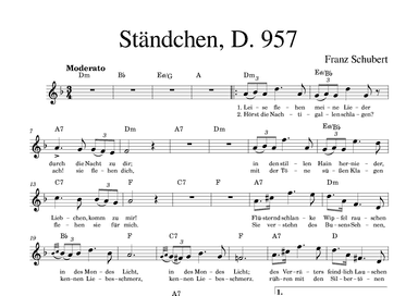 Ständchen (arr. Golden Skull Editions)