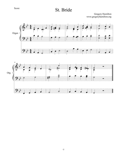 St. Bride - Come, Lord and Tarry Not