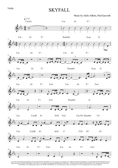Skyfall (arr. Anderson Quevedo)