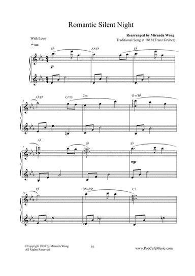 Best Christmas Music Collection in C Key - 6 Touching Piano Arrangement (arr. Miranda Wong)