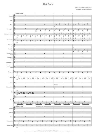 Get Back (arr. Michael Hankinson)
