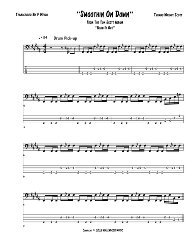Smoothin On Down (arr. Accubass)