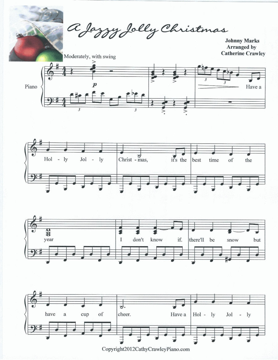 A Holly Jolly Christmas (arr. Catherine Crawley)