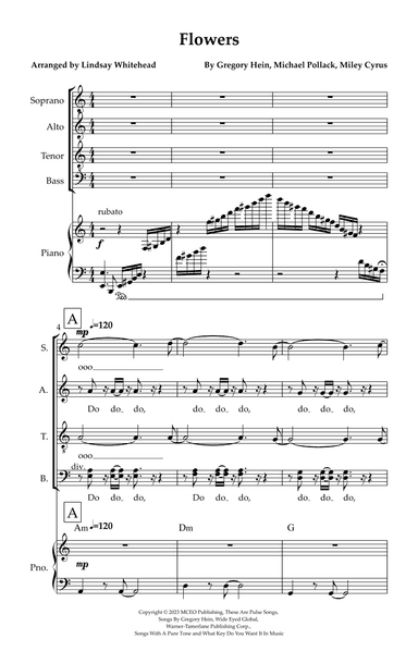 Flowers (arr. Lindsay Whitehead)