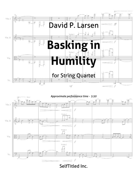 Basking in Humility