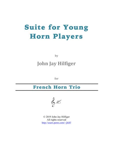 Suite for Young Horn Players