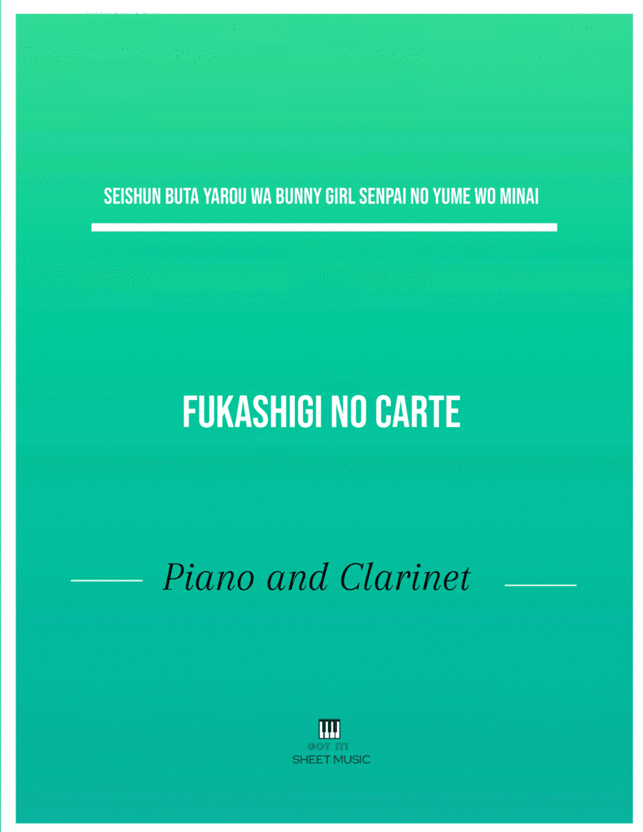 Fukashigi No Carte (arr. ANDRE LAITANO)