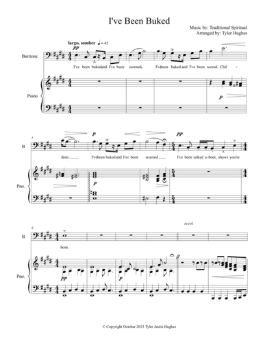 I've Been Buked and I've Been Scorned (arr. Tyler Hughes)