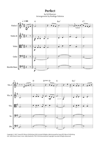 Perfect (arr. Rodrigo Faleiros)