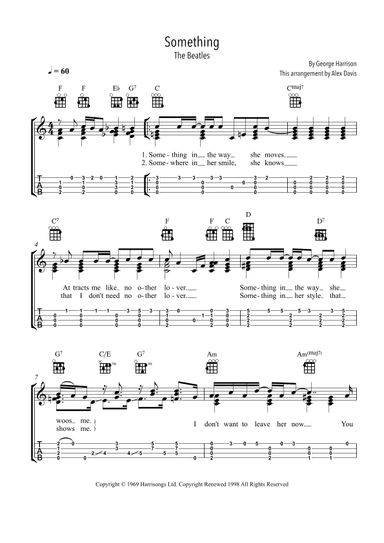 Something (arr. Alex Davis)