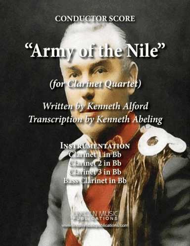 March - Army of the Nile (for Clarinet Quartet) (arr. Kenneth Abeling)