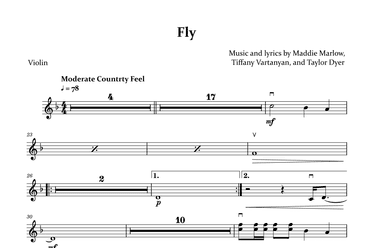 Fly (arr. David Lartey)