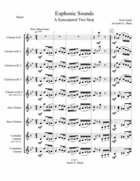 Euphonic Sounds (arr. James E. Mack)