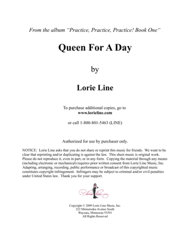 Queen For A Day - EASY!