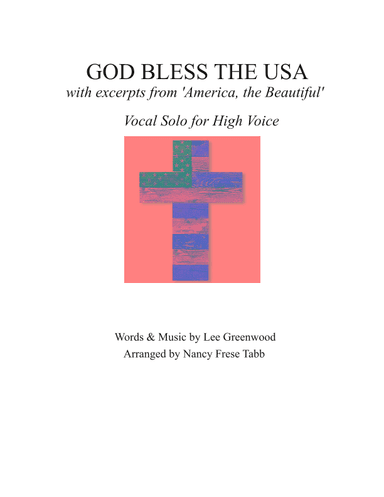God Bless The U.s.a. (arr. Nancy Frese Tabb)