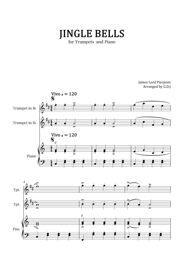 Jingle Bells (arr. GDJ)