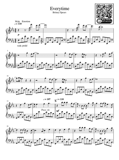 Everytime (arr. eduardo)