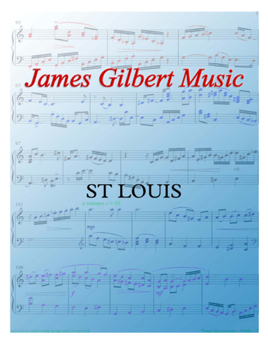 ST. LOUIS (O Little Town Of Bethlehem) (arr. James Gilbert)