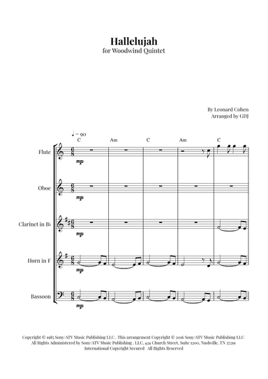 Hallelujah (arr. GDJ)