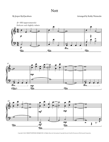Nott (arr. Kathy Warnecke)