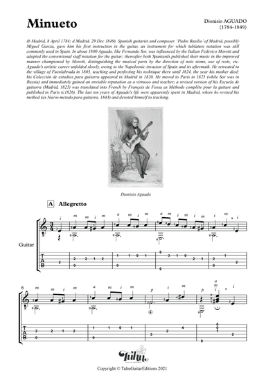 Minueto (arr. Pedro Rocha)