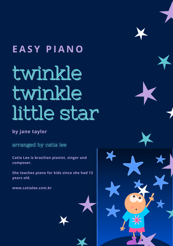 Twinkle Twinkle Little Star - Easy Piano (arr. Catia Lee)