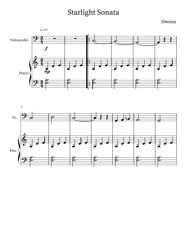 Starlight Sonata