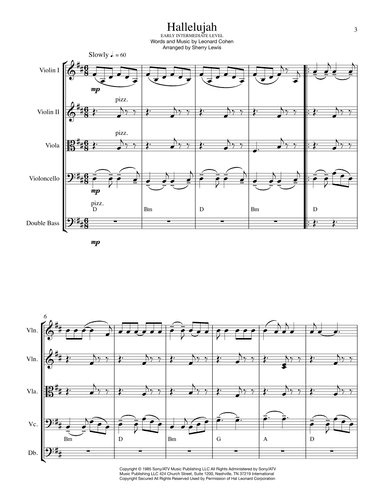 Hallelujah (arr. Sherry Lewis Publishing)