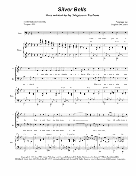 Silver Bells (arr. Stephen DeCesare)