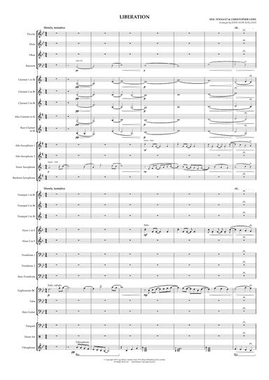 Liberation (arr. John Ivor Holland)