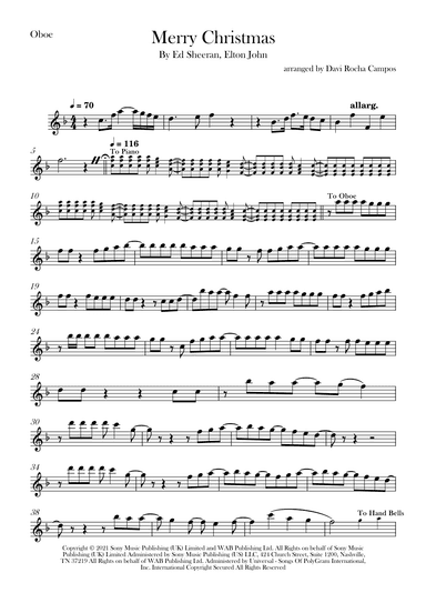 Merry Christmas (arr. Davi Rocha Campos)