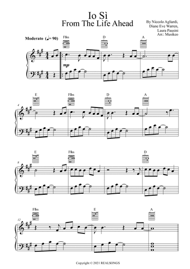 Io Si (arr. Musikeo)