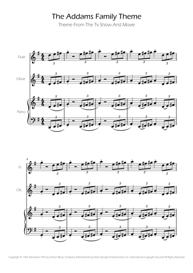 Addams Family Theme (arr. Ygor Nunes)