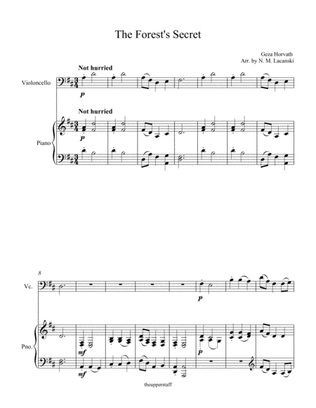 The Forest's Secret (arr. Nick Lacanski)