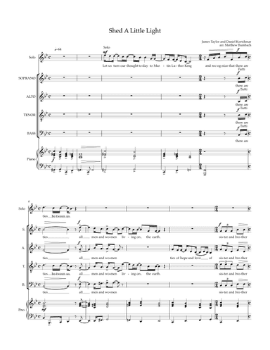 Shed A Little Light (arr. Matthew Bumbach)