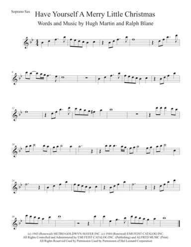 Have Yourself A Merry Little Christmas  from MEET ME IN ST. LOUIS (arr. Kevin Busse)