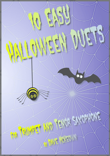 10 Easy Halloween Duets for Trumpet and Tenor Saxophone