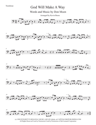 God Will Make A Way (arr. Kevin Busse)