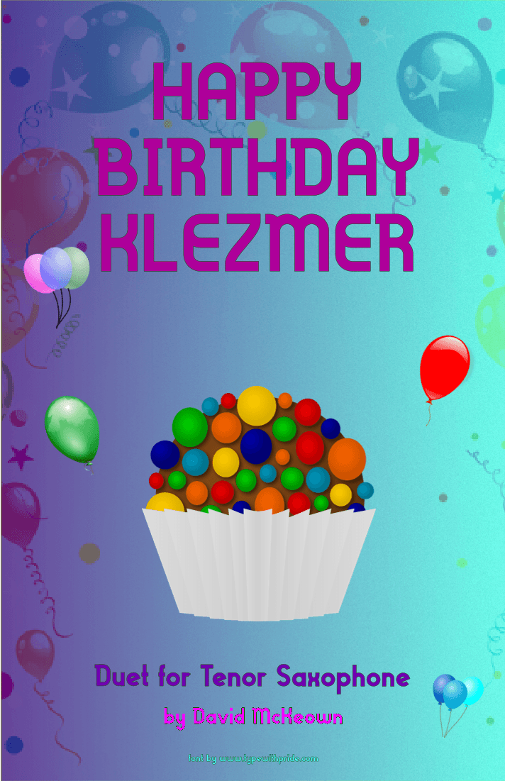 Happy Birthday Klezmer, for Tenor Saxophone Duet (arr. David McKeown)