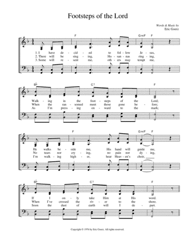 Footsteps of the Lord