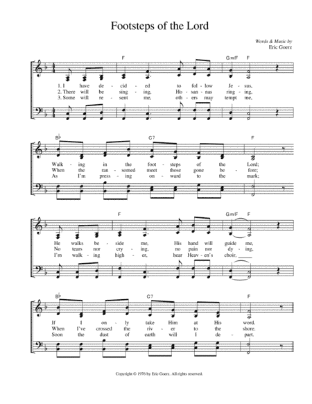 Footsteps of the Lord