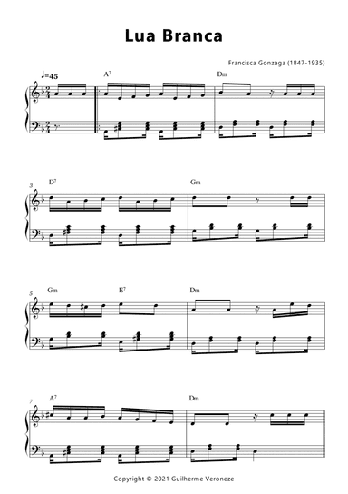 Lua Branca (arr. Guilherme Veroneze)