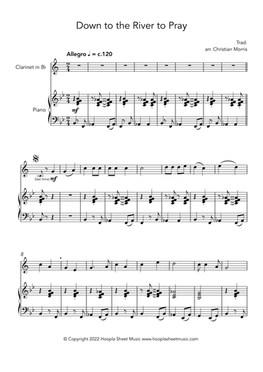 Down to the River to Pray (Rock Style) (arr. Christian Morris)