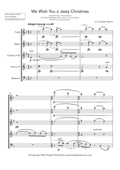 Jazzy Christmas Medley (arr. Christian Morris)